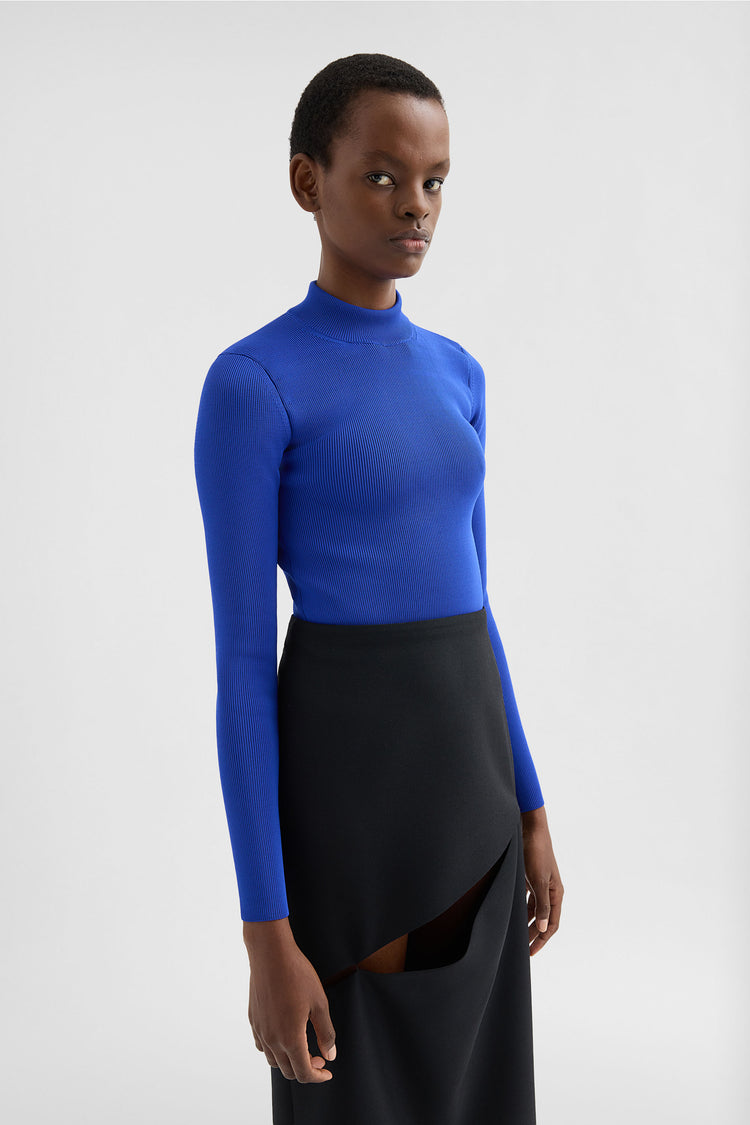 jil sander technical mock-neck sweater for women