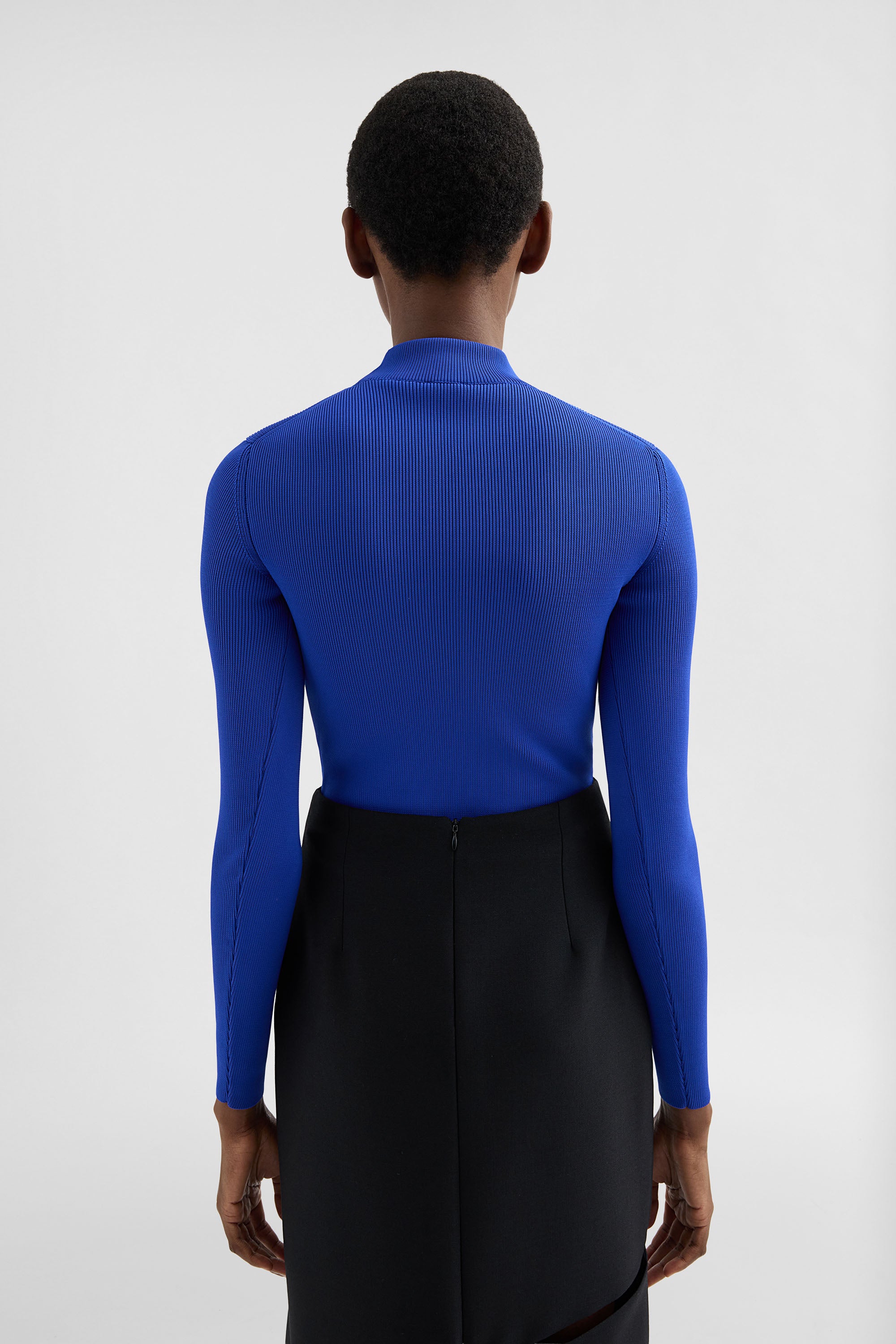 jil sander technical mock-neck sweater for women