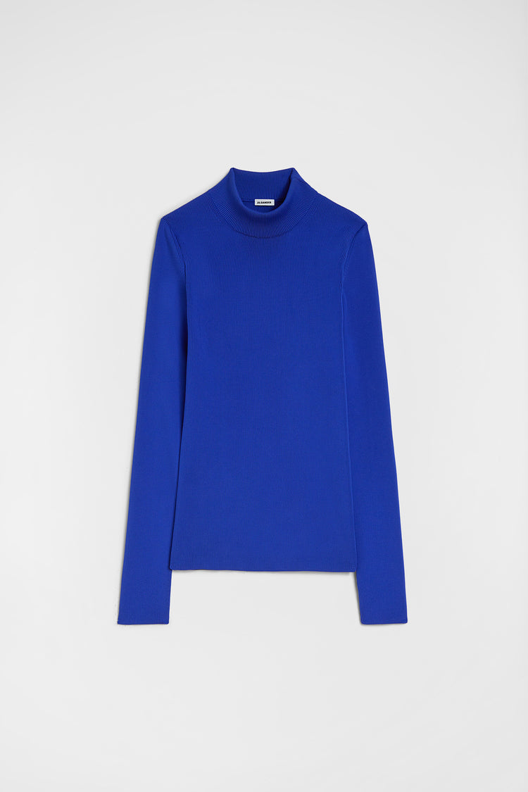 jil sander technical mock-neck sweater for women