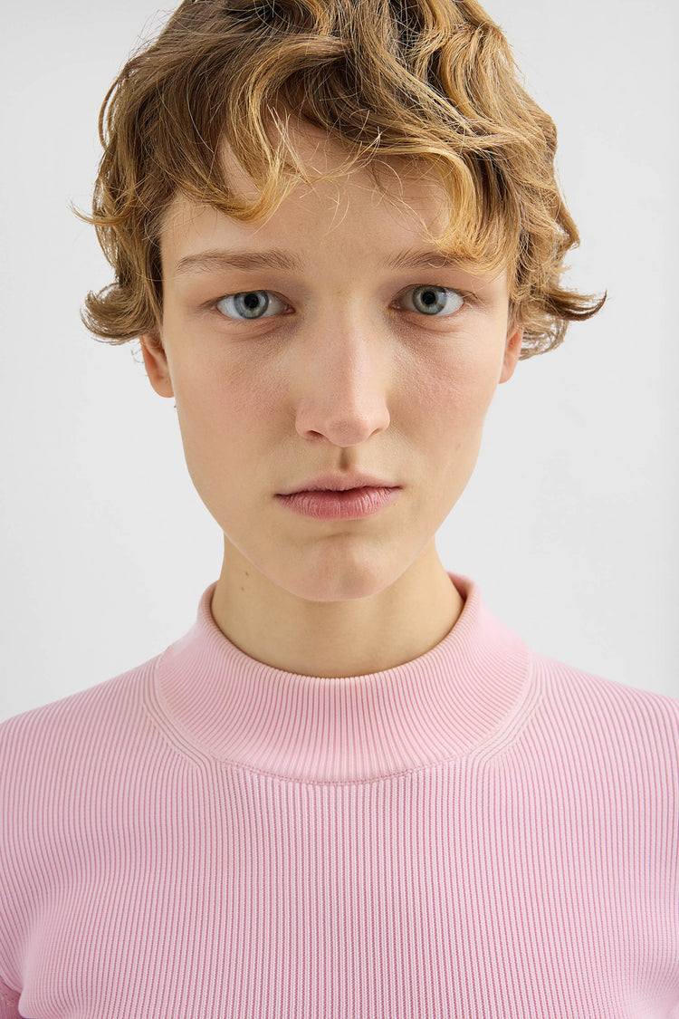 jil sander technical mock-neck sweater for women