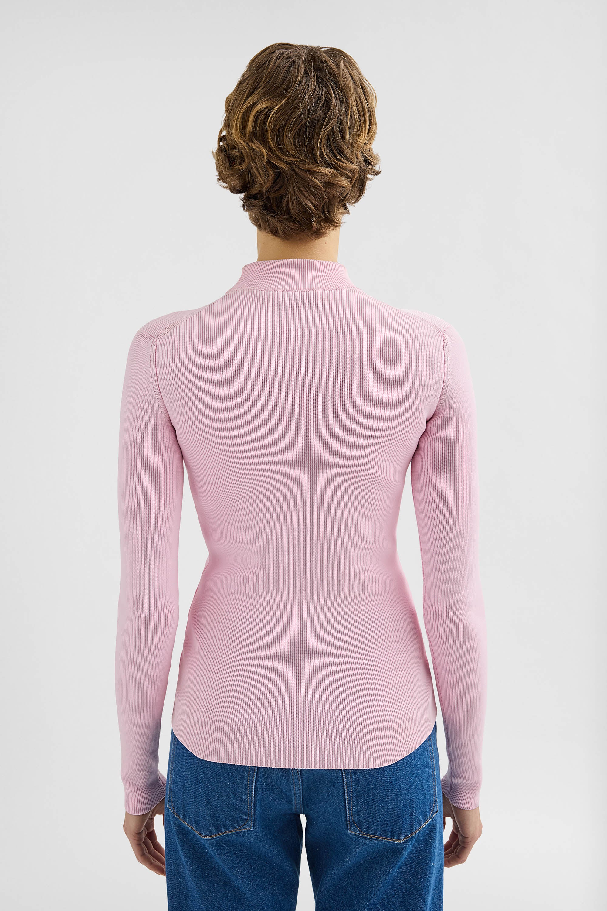 jil sander technical mock-neck sweater for women