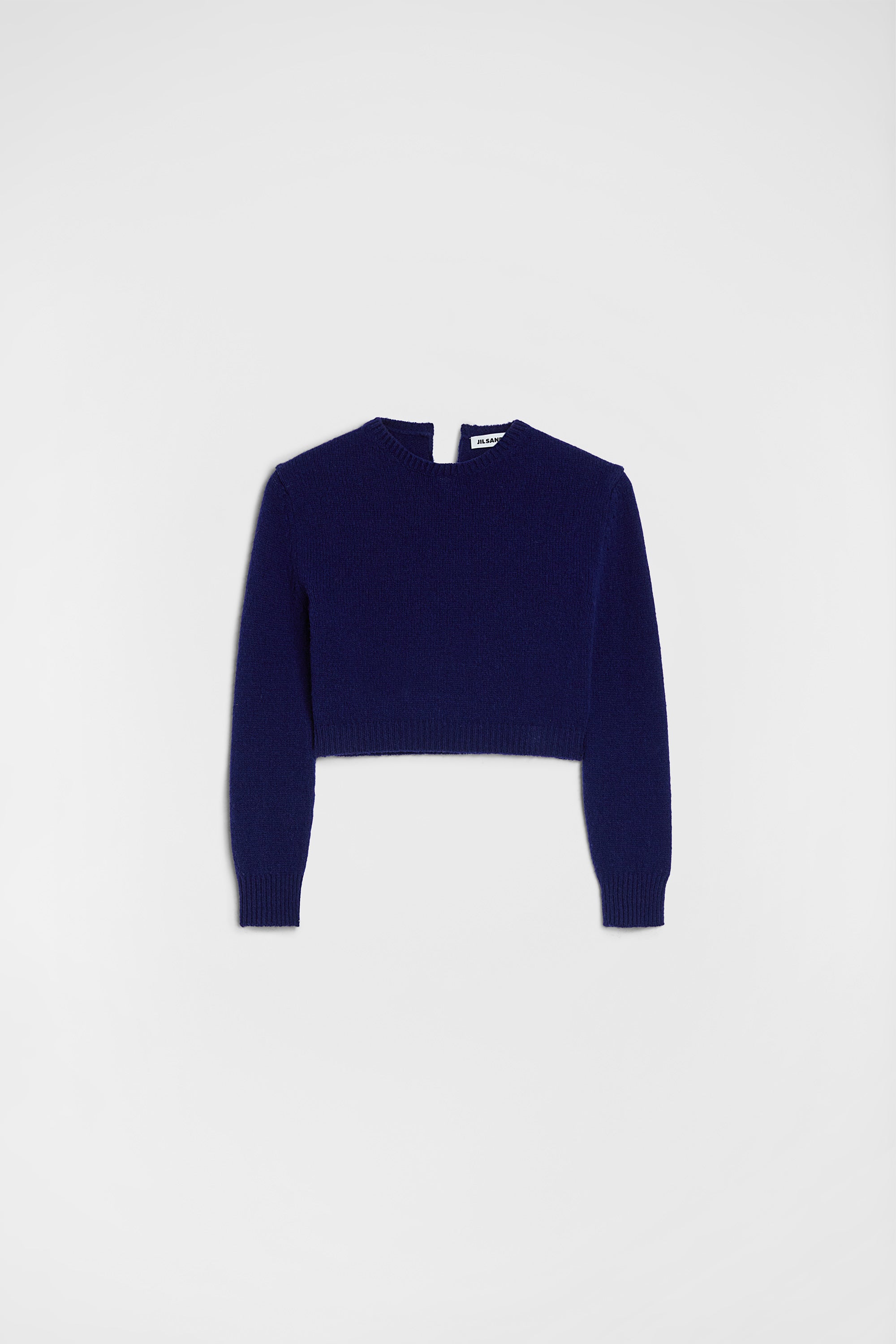 jil sander wool cropped sweater for women