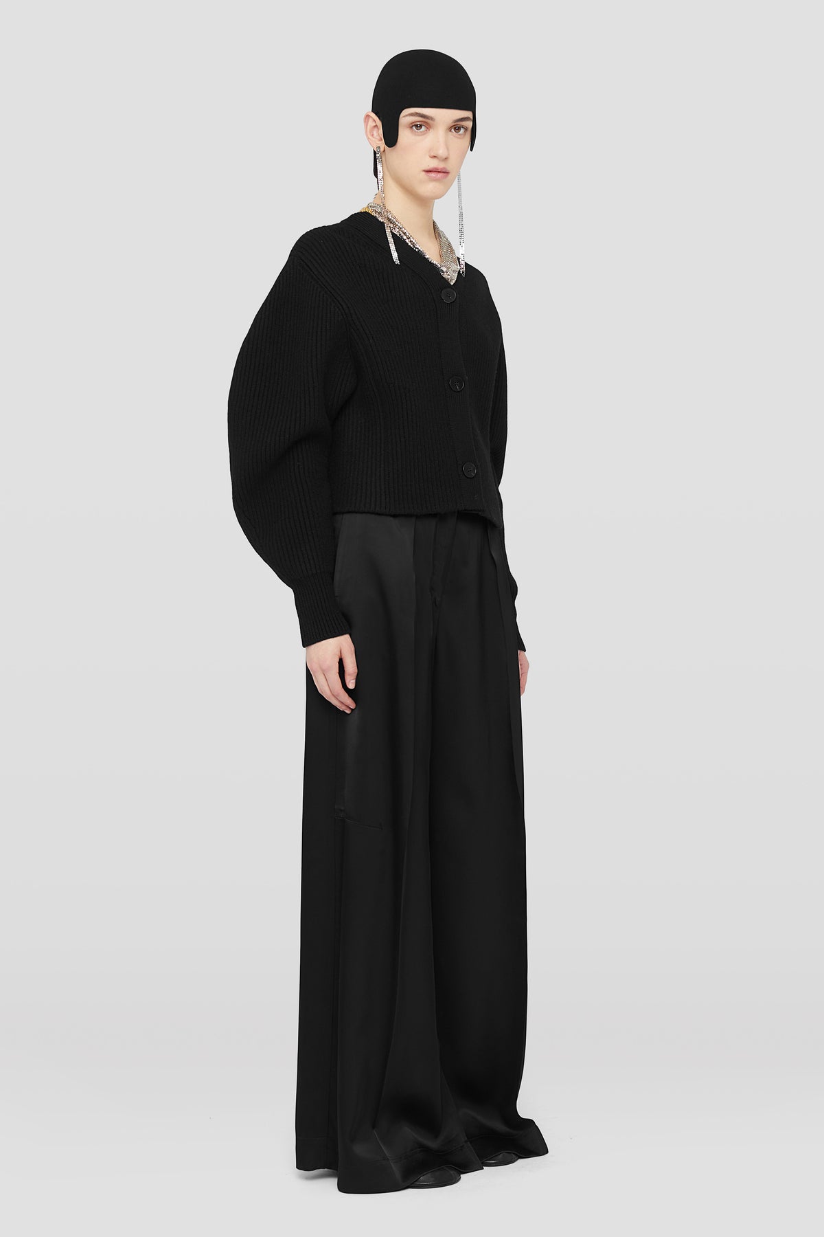 jil sander v-neck cardigan for women