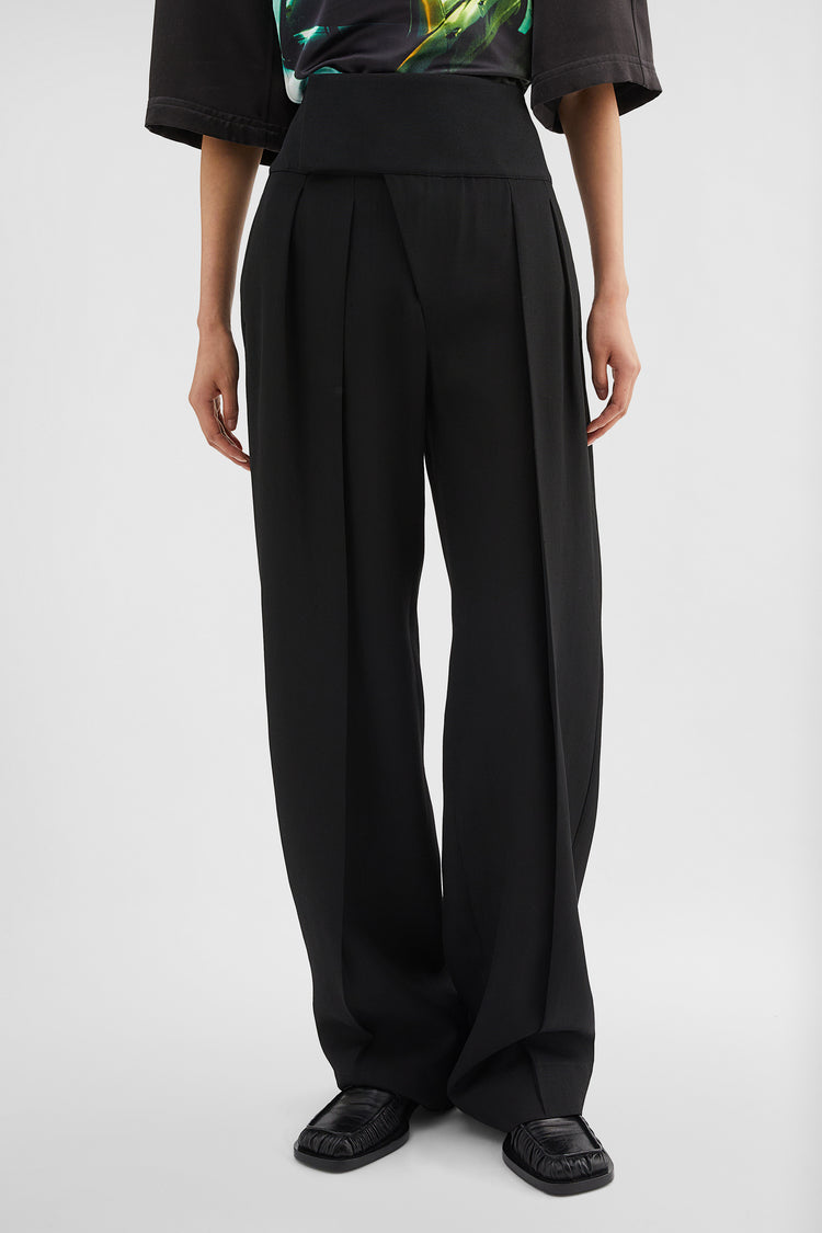 Silk Blend Trousers