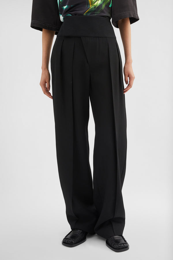 Silk Blend Trousers
