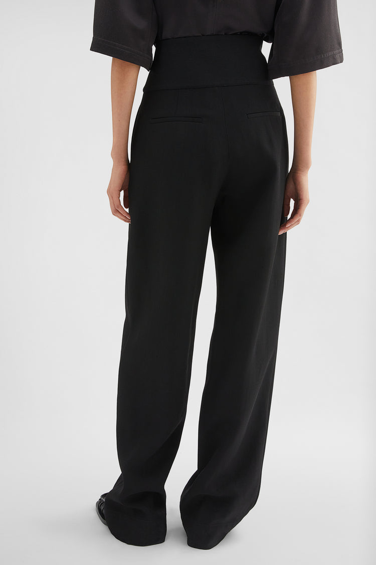 Silk Blend Trousers