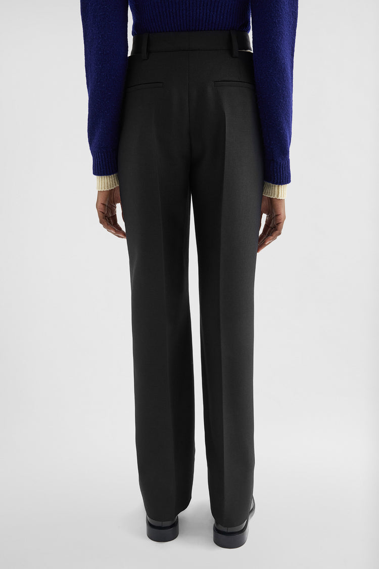 jil sander wool blend trousers for women