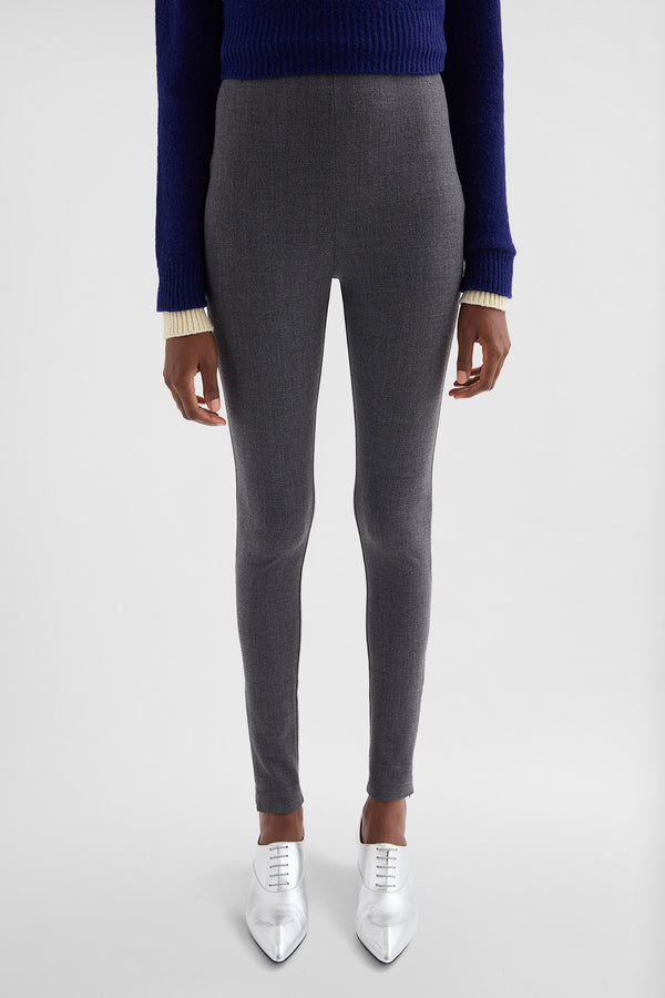 jil sander stretch wool leggings for women