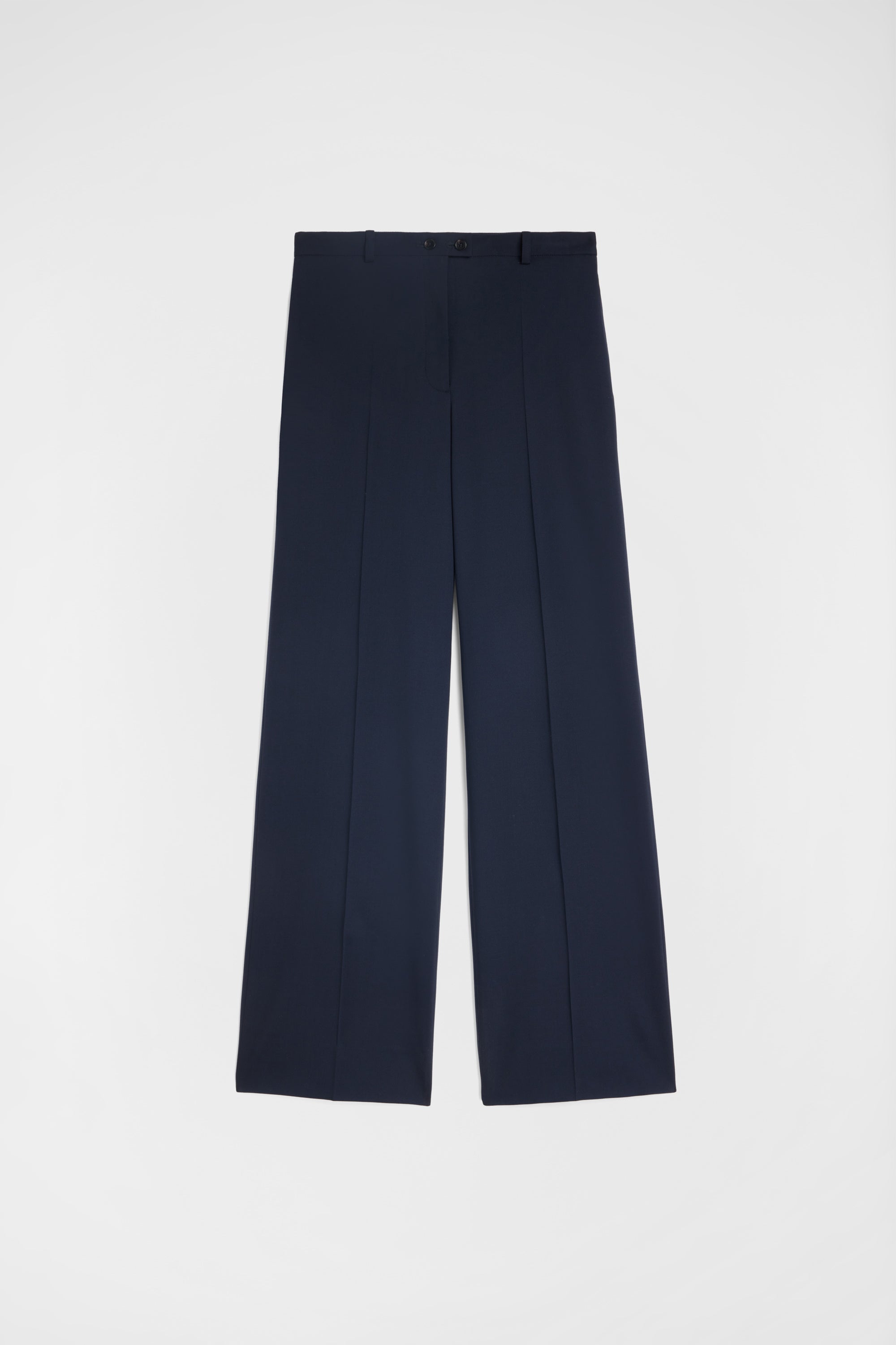 jil sander wool cady trousers for women