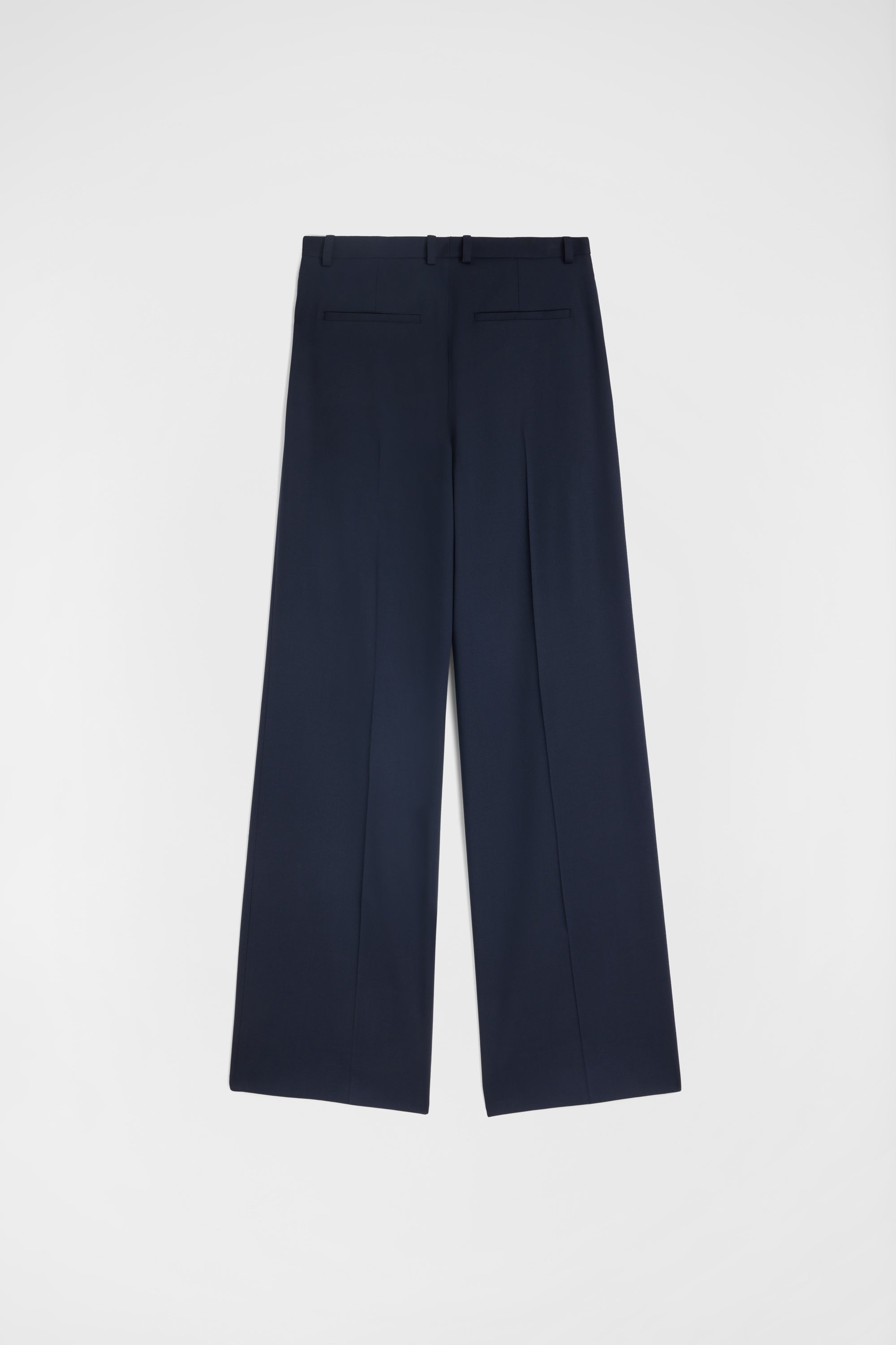 jil sander wool cady trousers for women