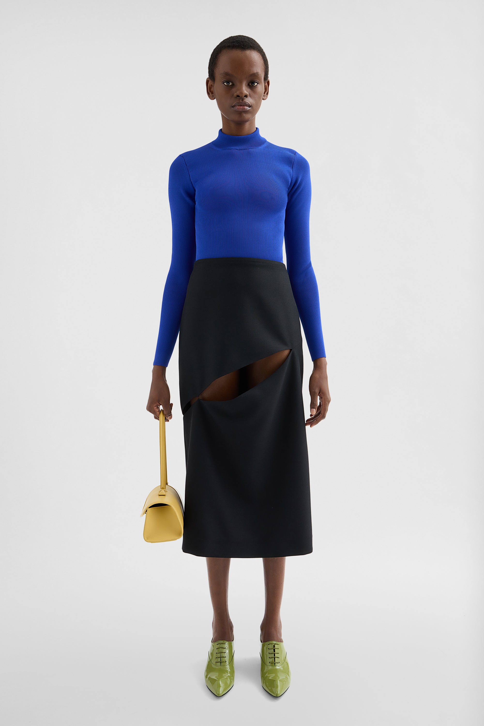 jil sander wool blend skirt for women