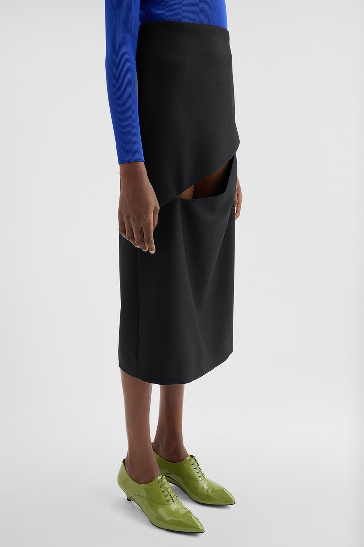 jil sander wool blend skirt for women
