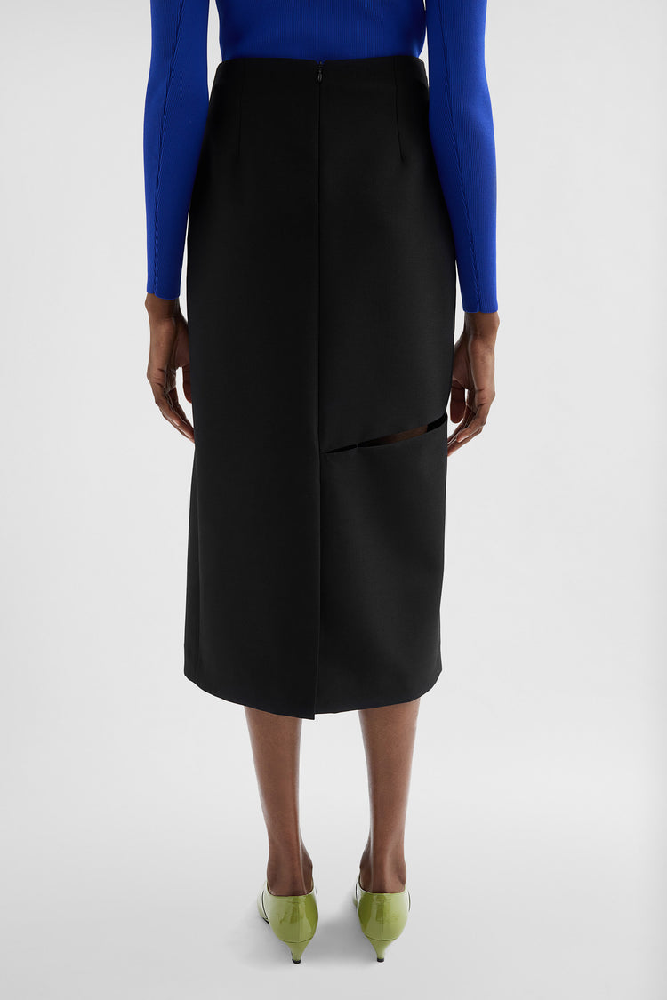 jil sander wool blend skirt for women