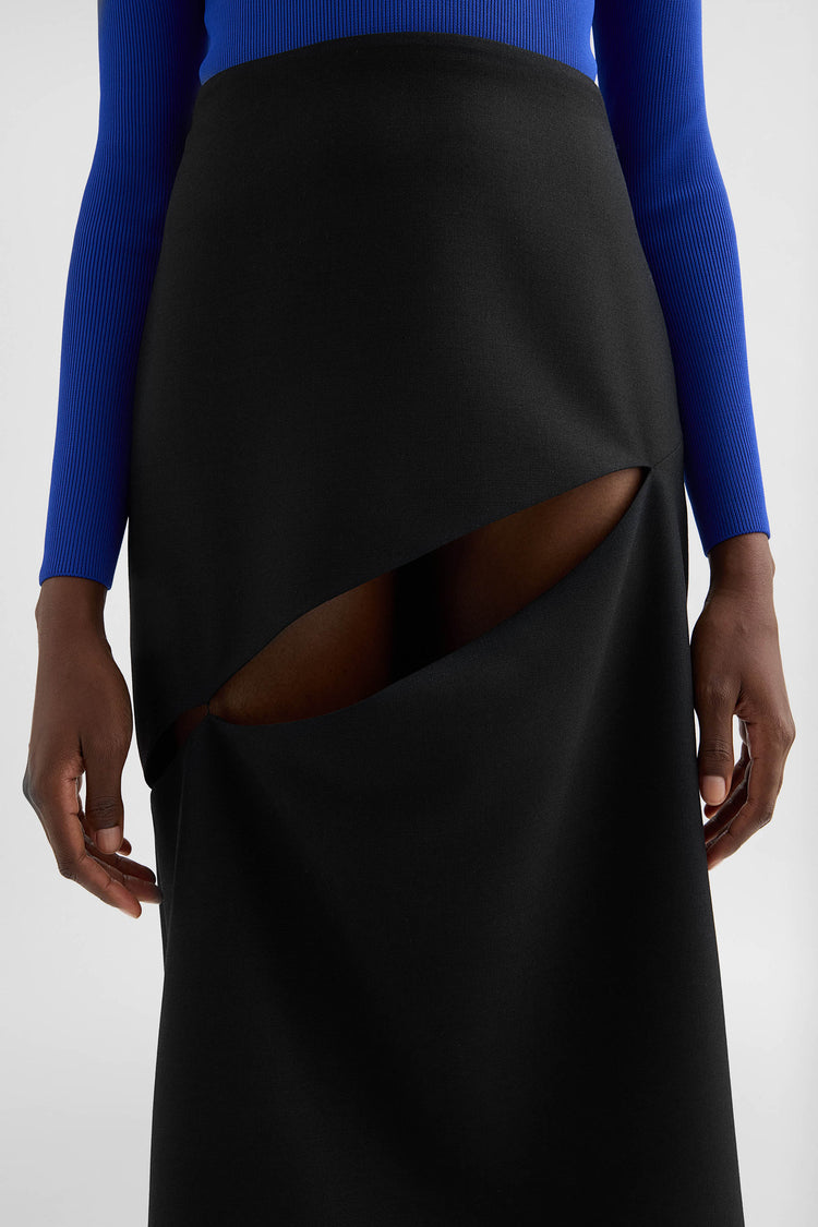 jil sander wool blend skirt for women