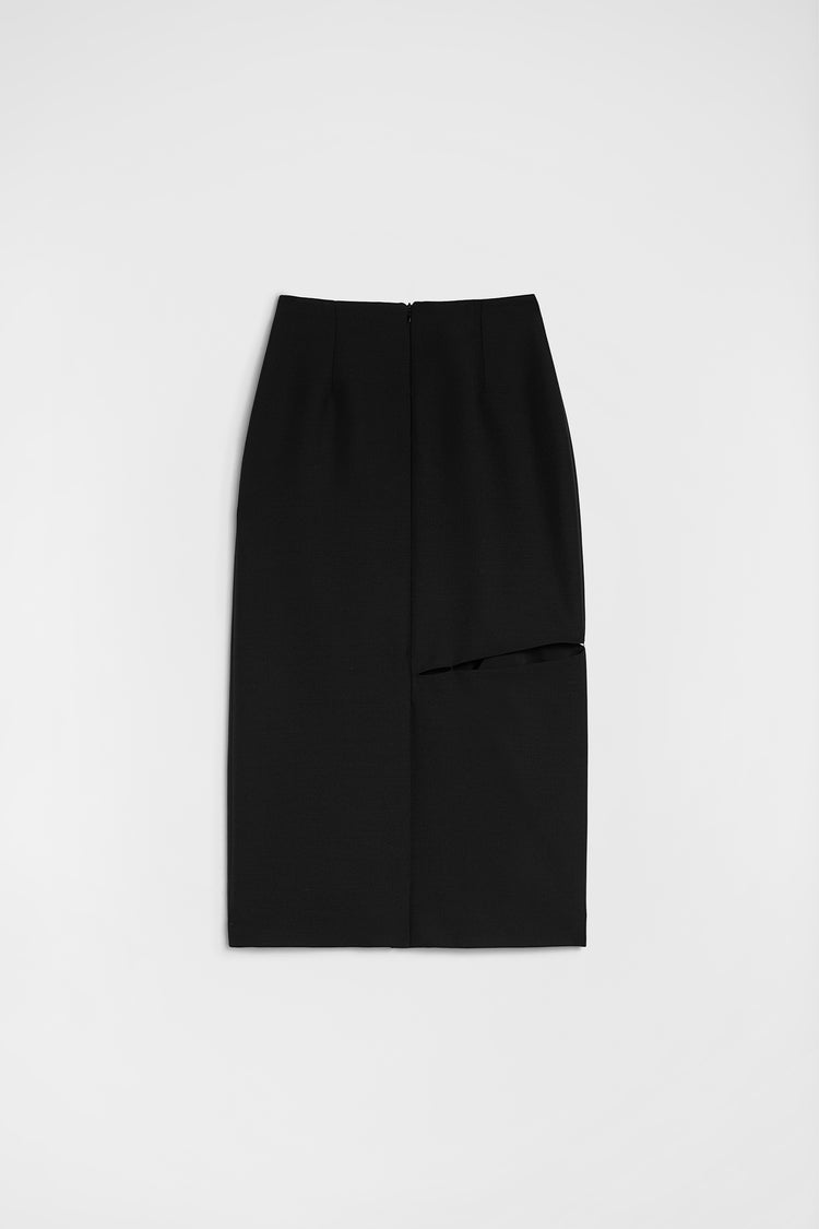 jil sander wool blend skirt for women