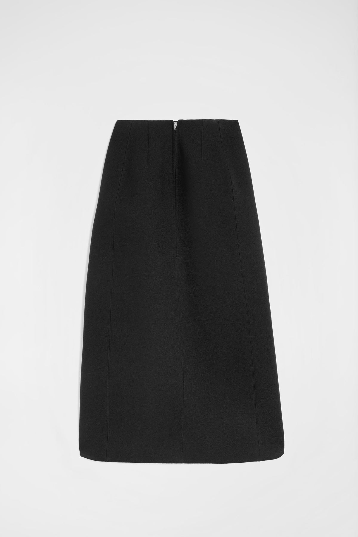 jil sander wool sablé skirt for women