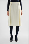 Envers Satin Pleated Skirt