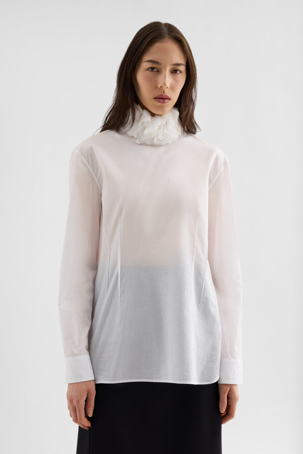 jil sander cotton muslin shirt for women