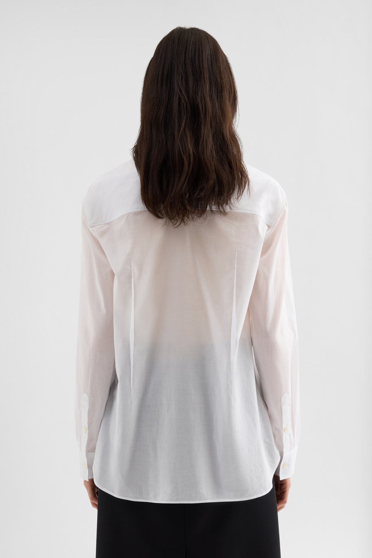 jil sander cotton muslin shirt for women