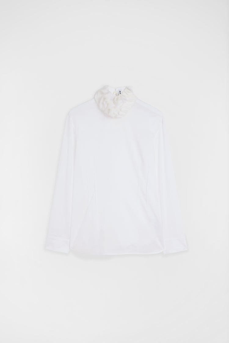 jil sander cotton muslin shirt for women