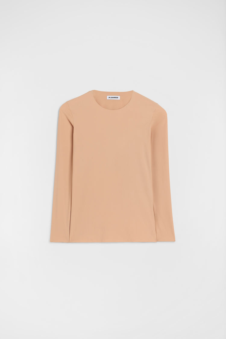 jil sander jersey crew-neck top for women