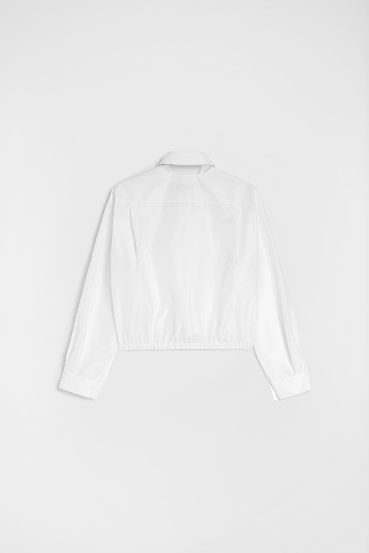 jil sander technical faille blouson for women