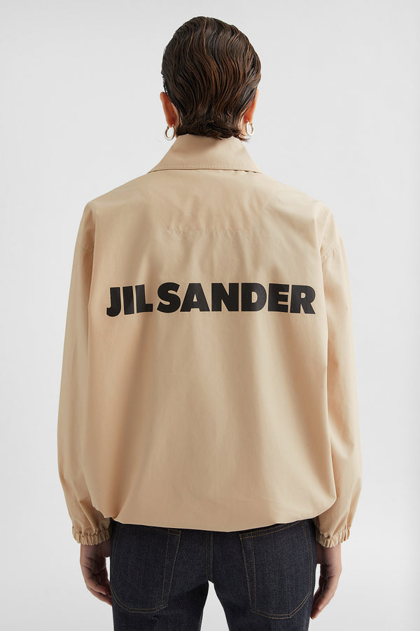 jil sander logo jacket for women