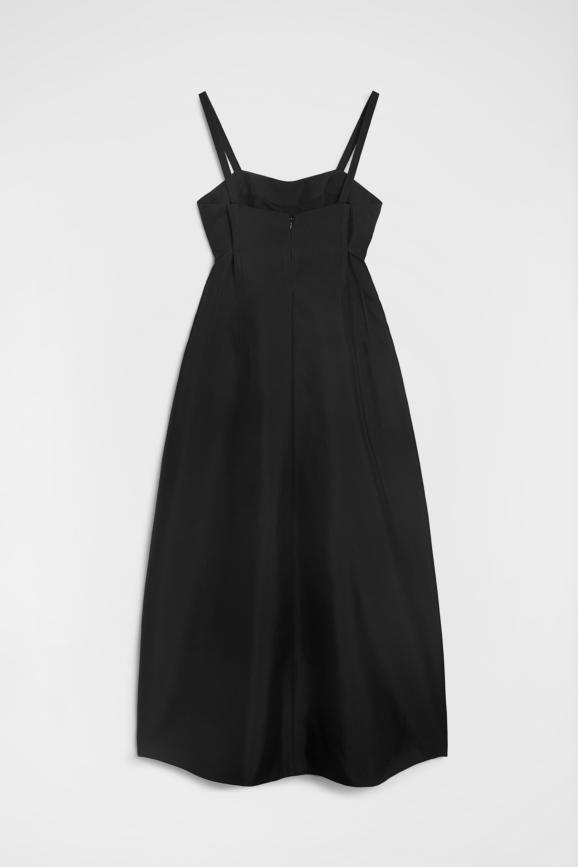 jil sander technical gabardine bustier dress for women