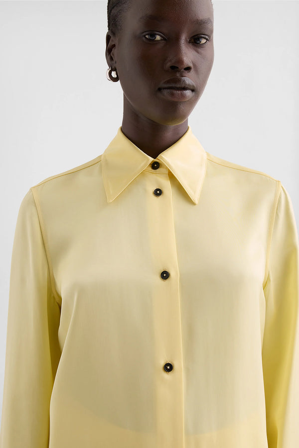 jil sander fluid viscose shirt for women