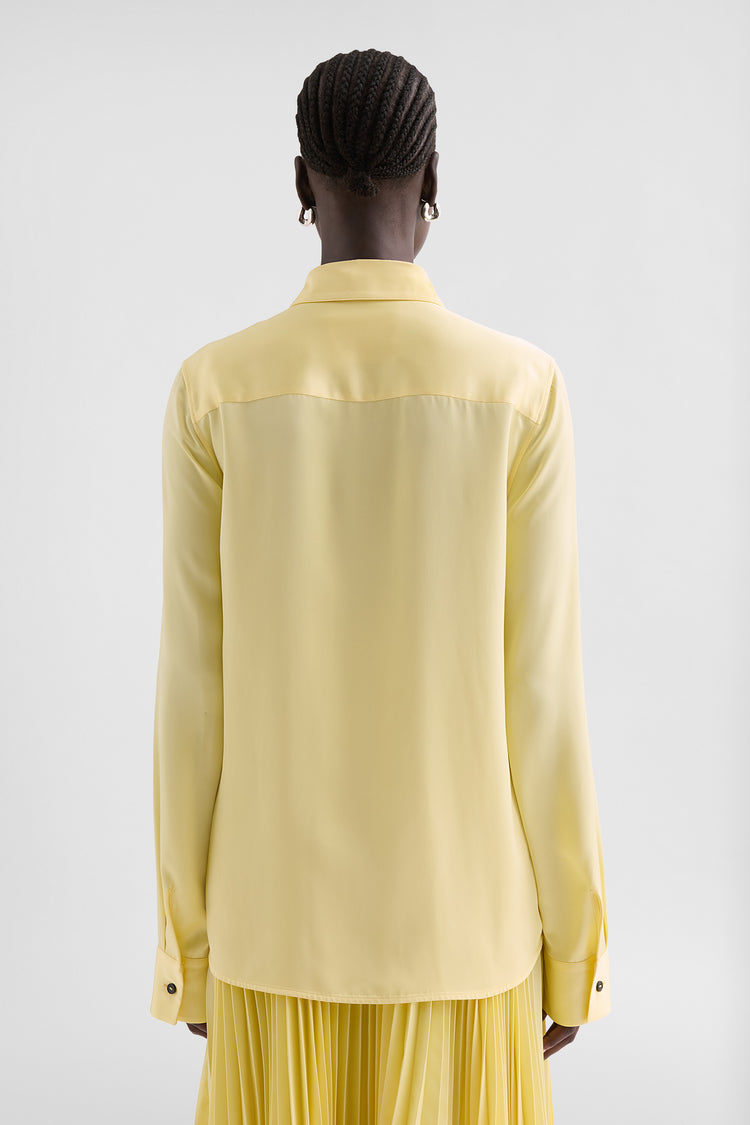 jil sander fluid viscose shirt for women