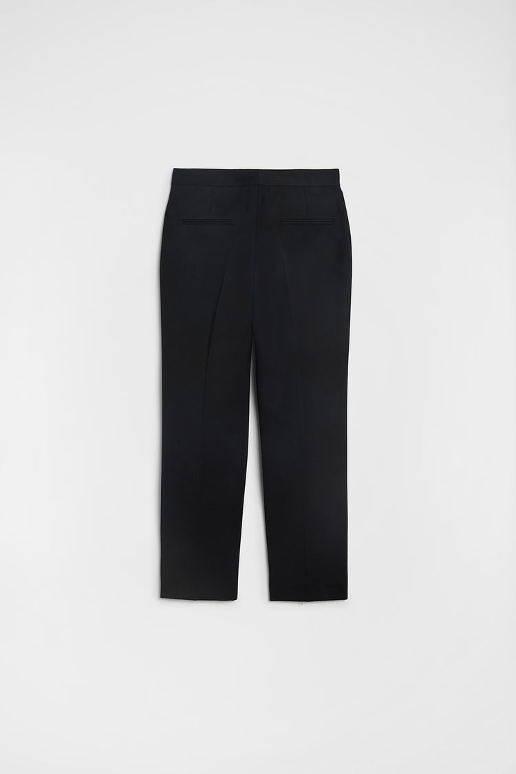 jil sander wool tailored trousers for women