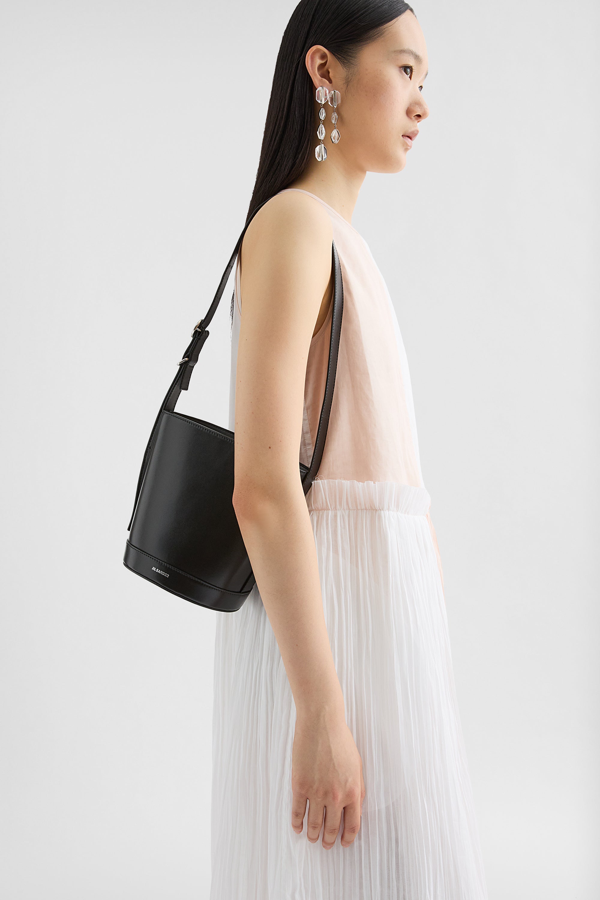 jil sander cannolo bucket for women