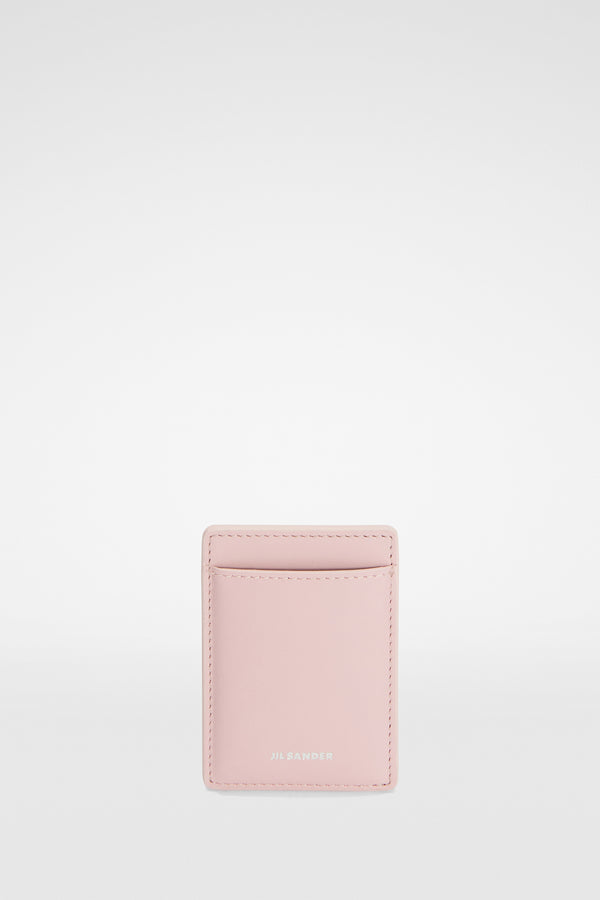 jil sander magnetic card holder for women