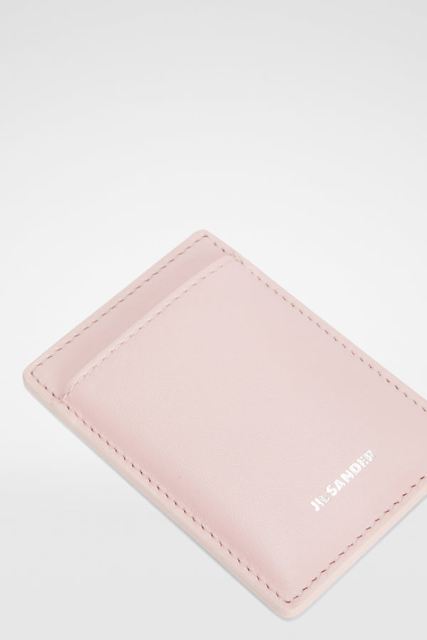 jil sander magnetic card holder for women
