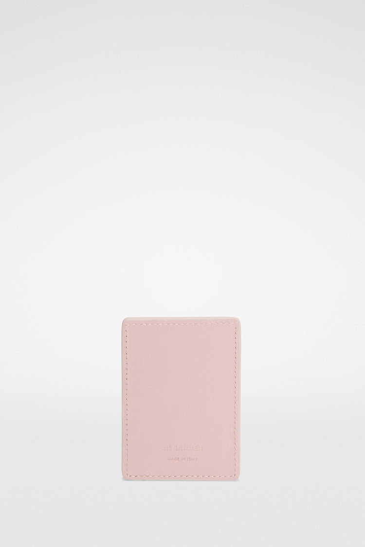 jil sander magnetic card holder for women
