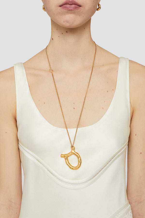 jil sander taurus zodiac necklace set for women