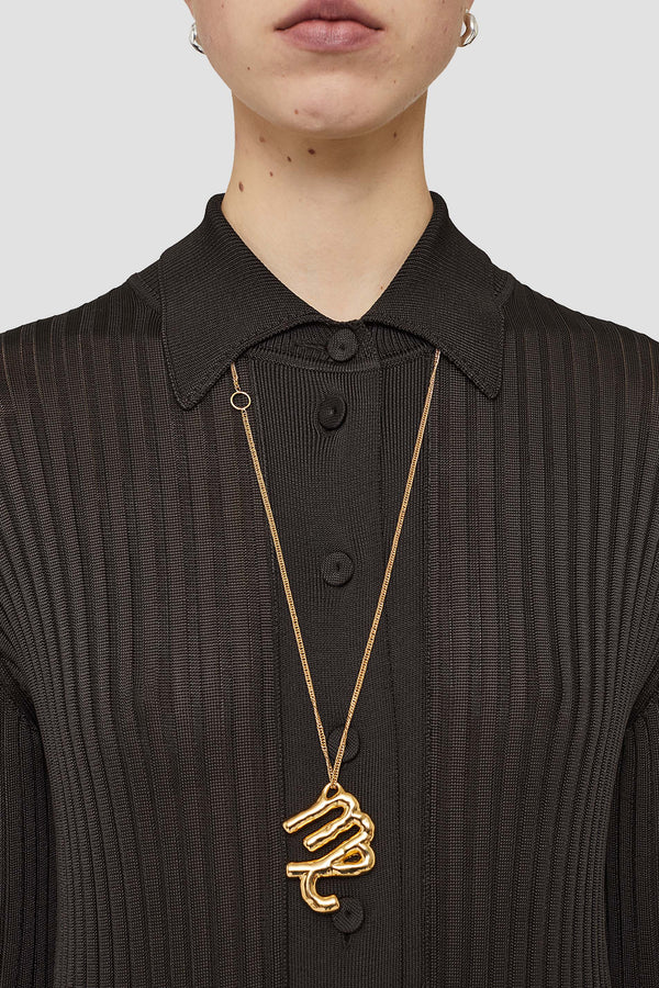 jil sander zodiac necklace set for women and men