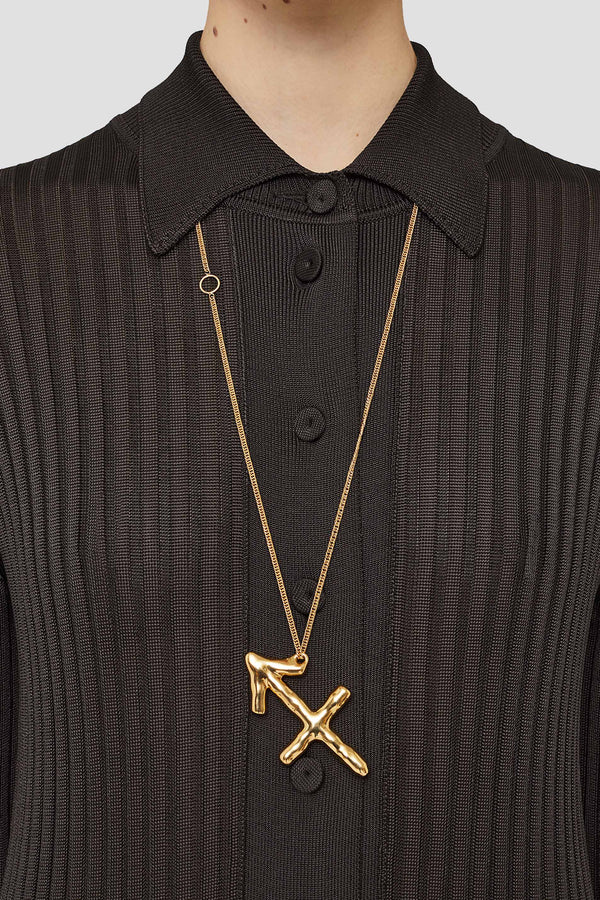 jil sander zodiac necklace set for women