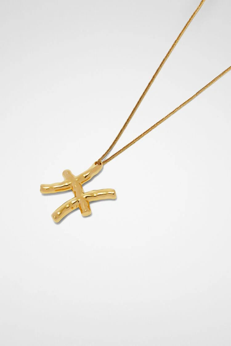jil sander pisces zodiac necklace set for women