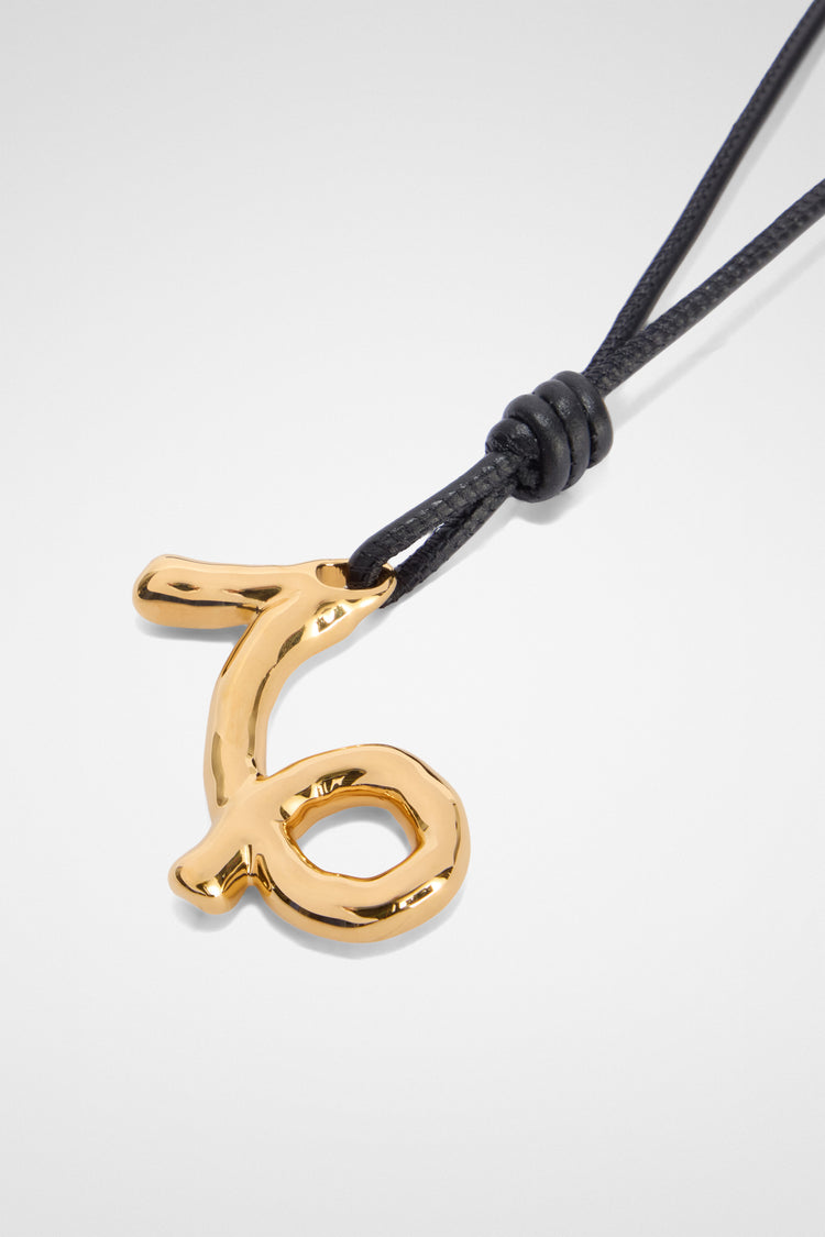 jil sander capricorn zodiac charm for women and men