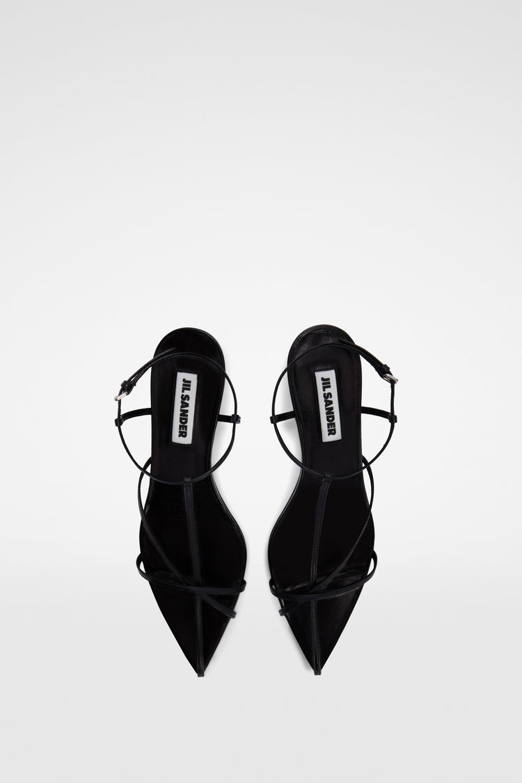 Cage Medium-Heel Sandal