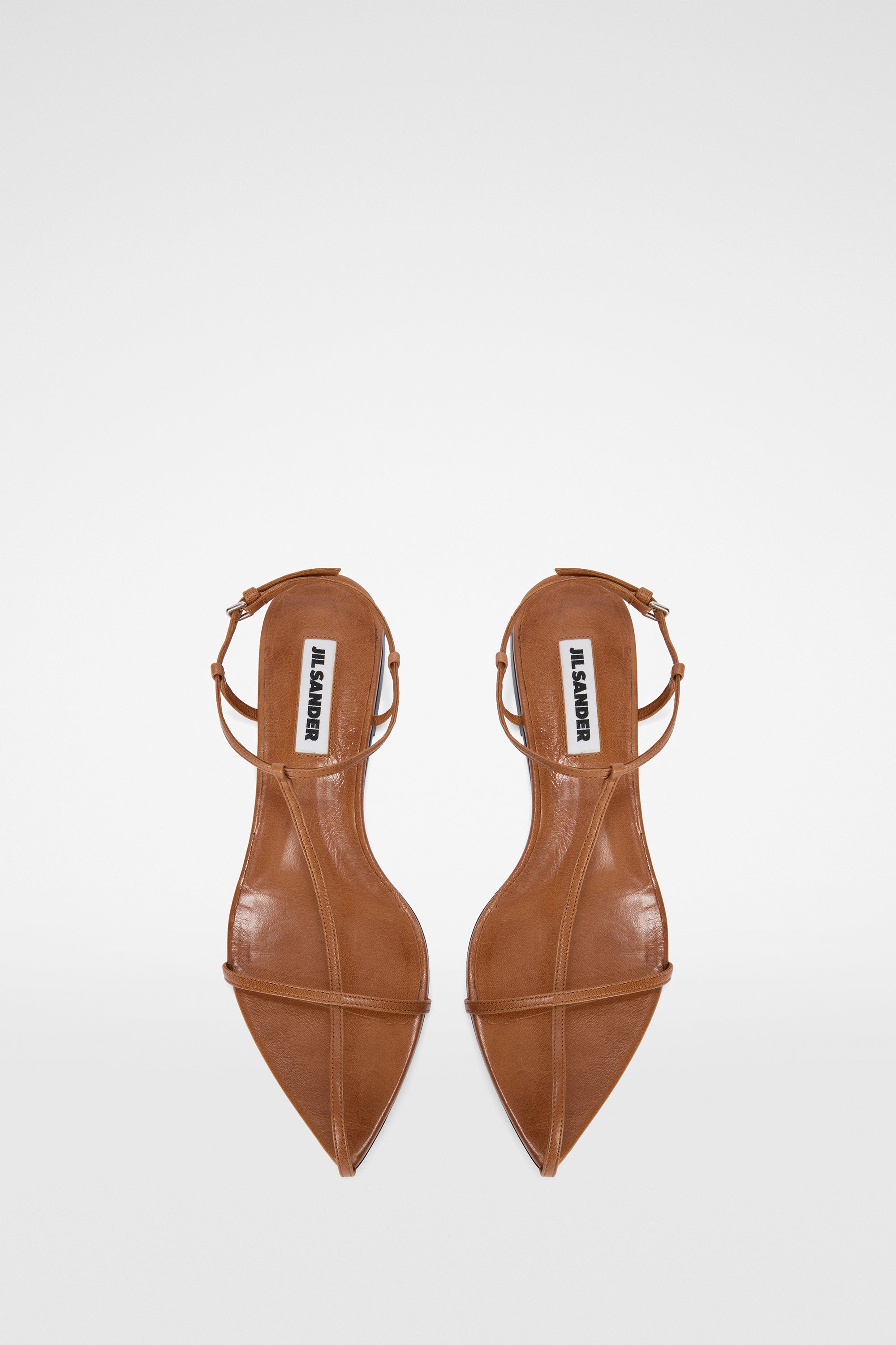 jil sander cage flat sandal for women