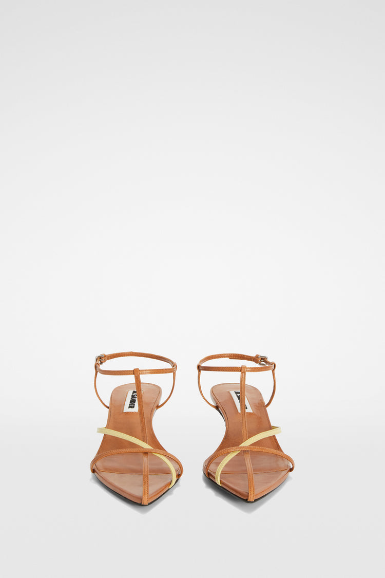 Cage Low-Heel Sandal