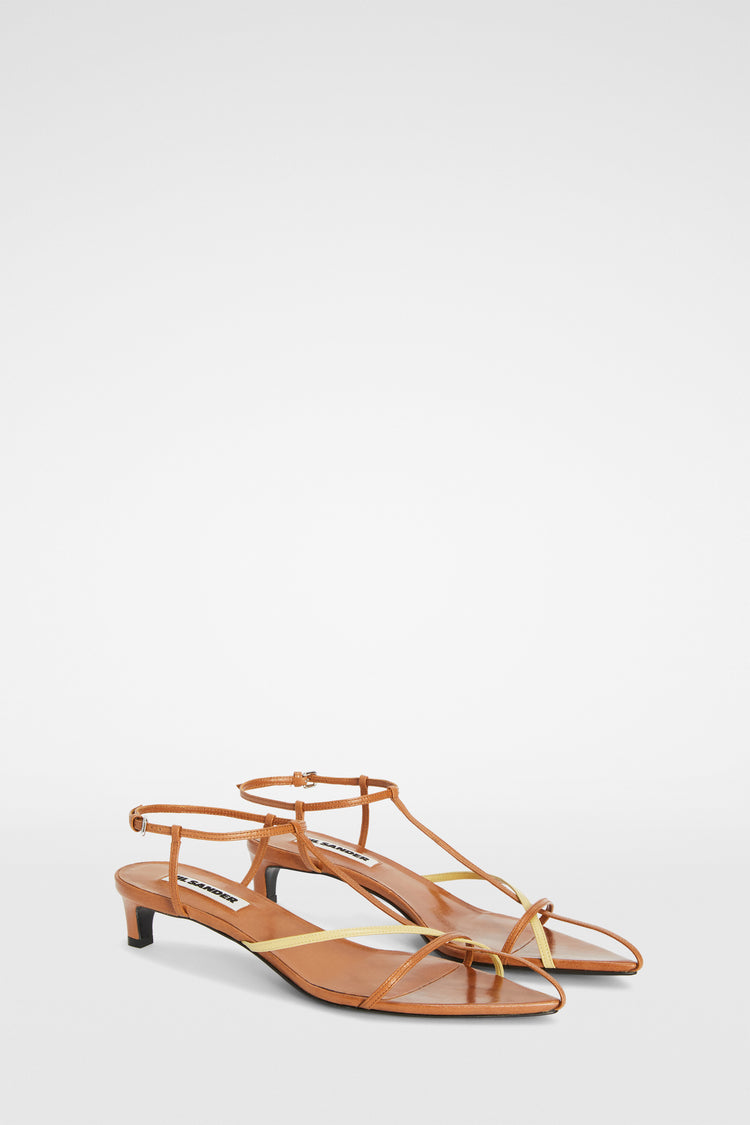 Cage Low-Heel Sandal