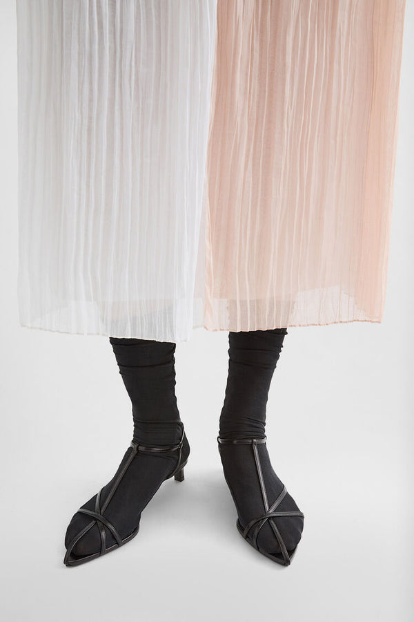 Cage Low-Heel Sandal