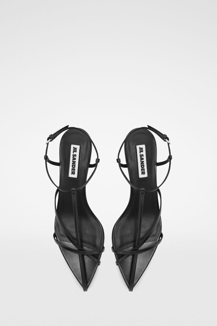 Cage Low-Heel Sandal