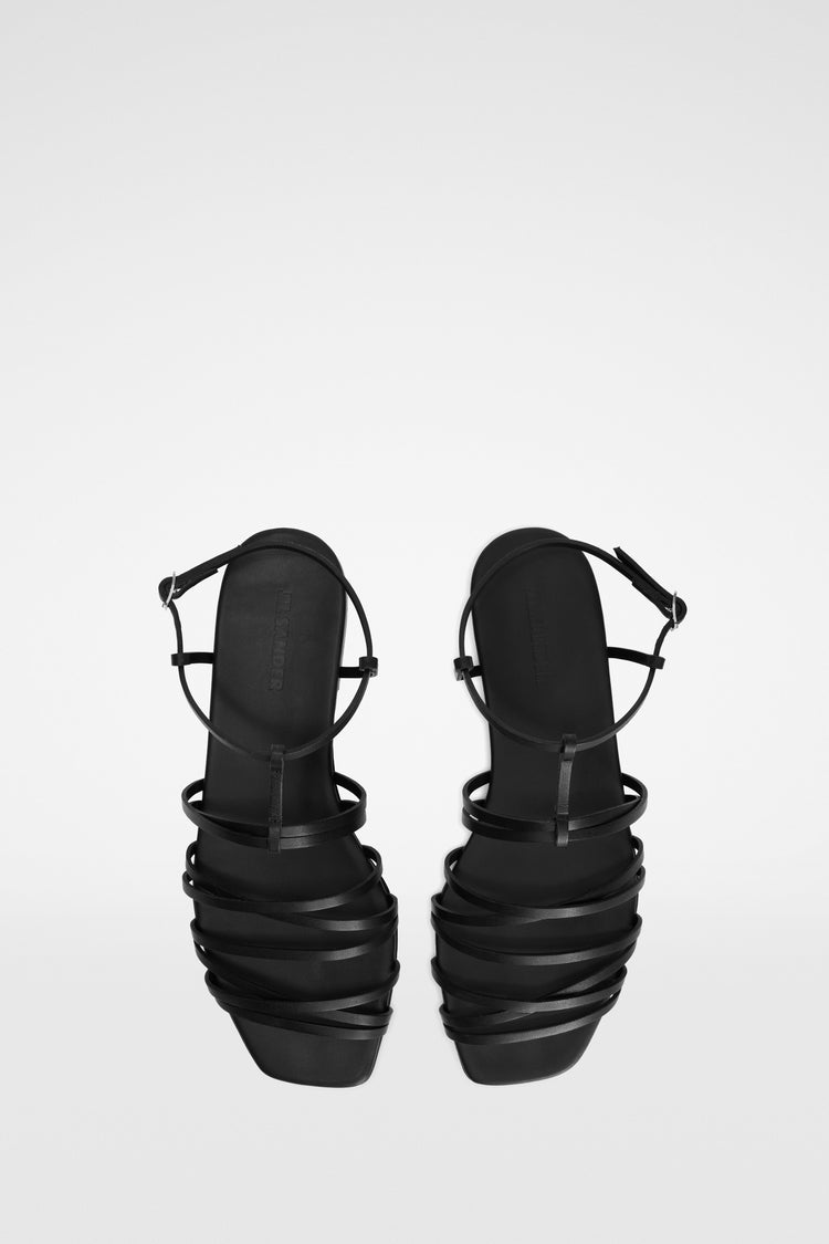 jil sander flat sandal for women