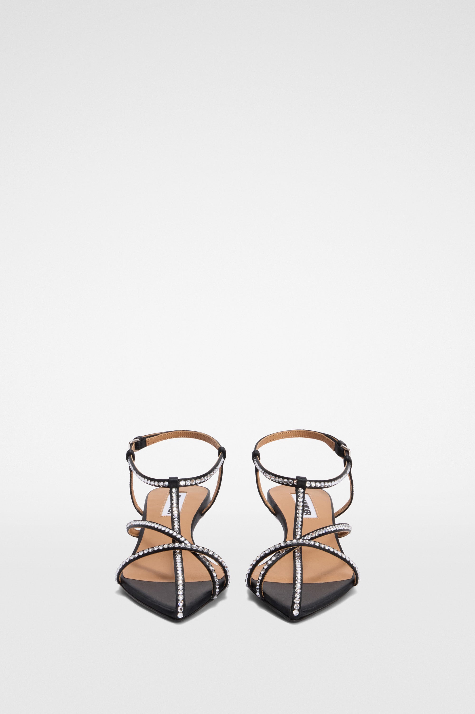 jil sander cage low-heel sandal for women