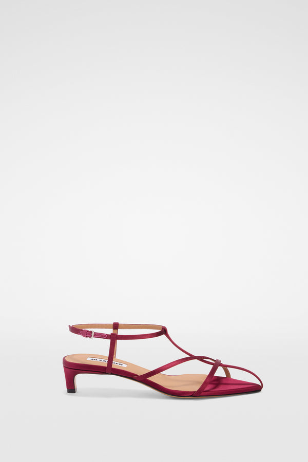 jil sander cage low-heel sandal for women