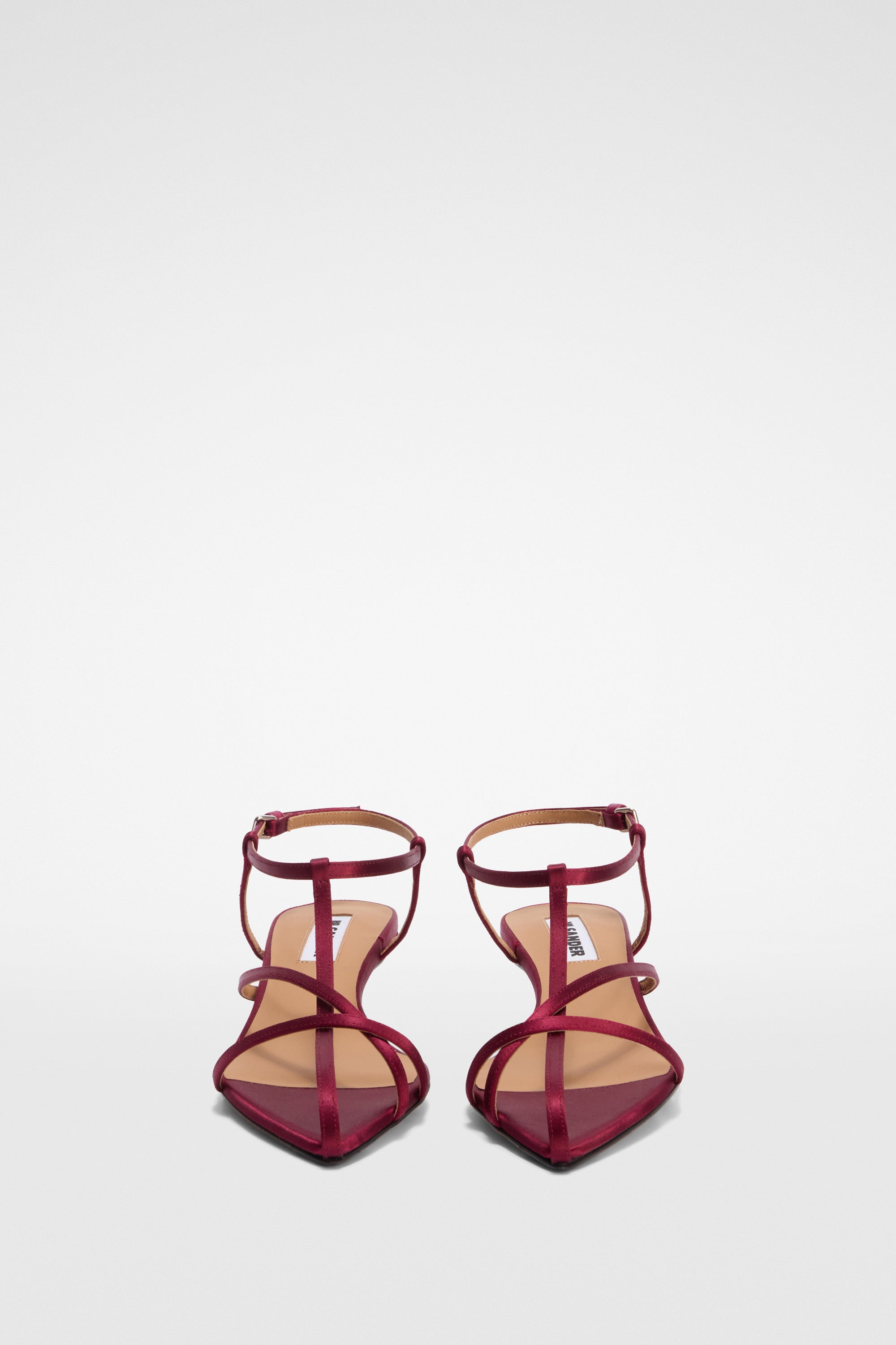 jil sander cage low-heel sandal for women